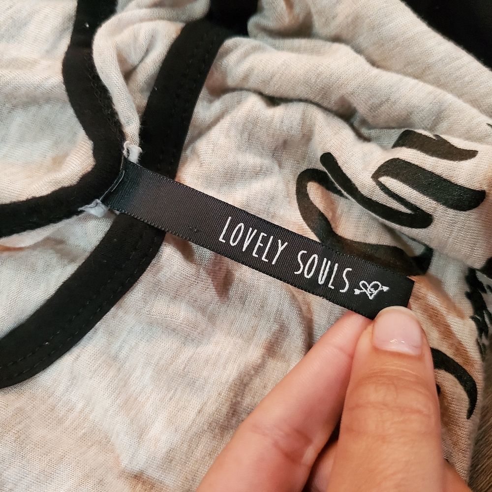 Womens large lovely souls Christmas top - Picture 7 of 8